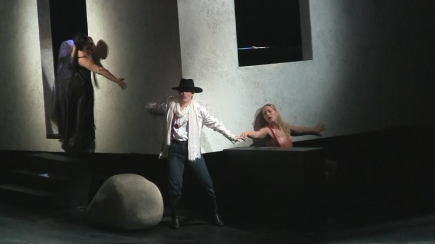 Ruggiero zwischen Alcina und Bradamante